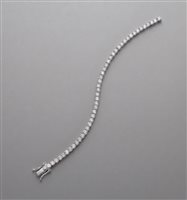 Bracciale in Oro bianco Diamante T25 TENNIS DIAM 3.04